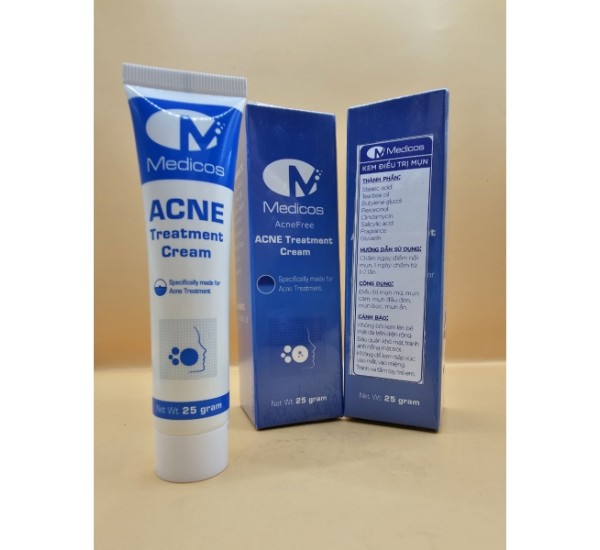 Kem trị mụn MediCos Acne Treatment Cream 25g